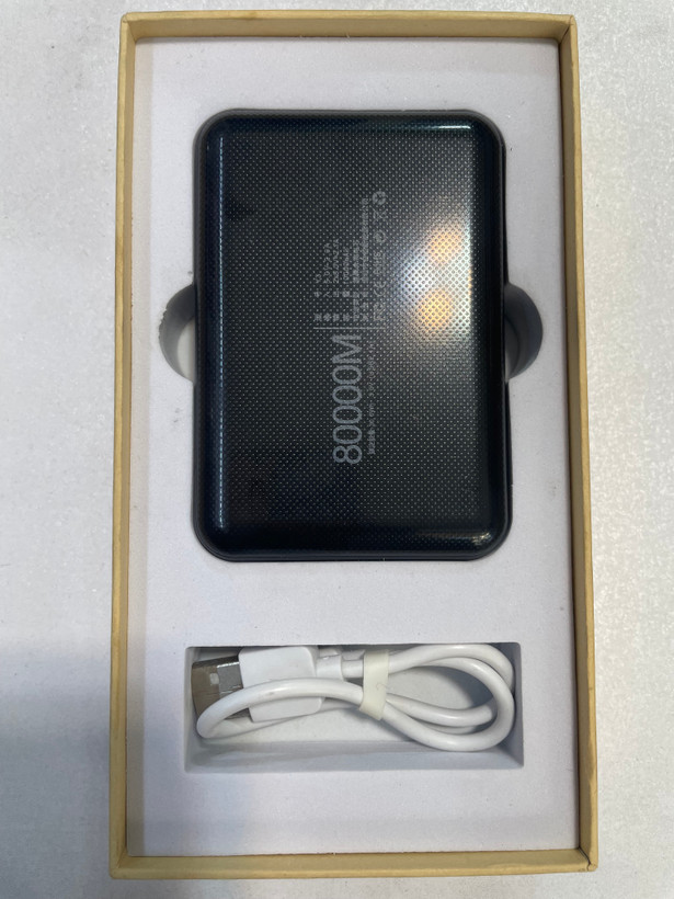 پاوربانک ۸هزار دوخروجی usb نمایشگردار